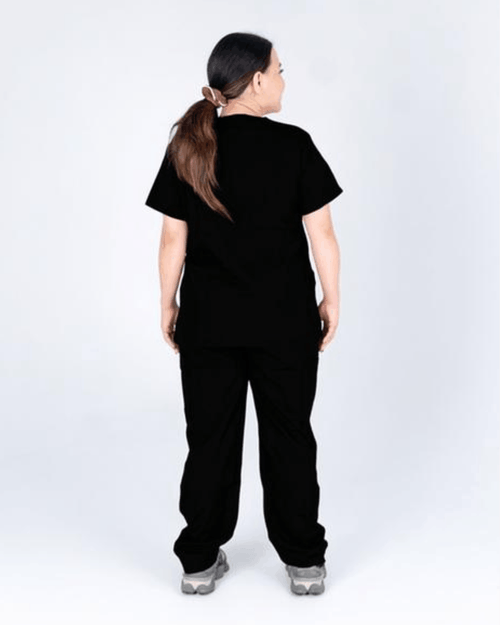 THE EVERYDAY SCRUB SET – ONYX BLACK