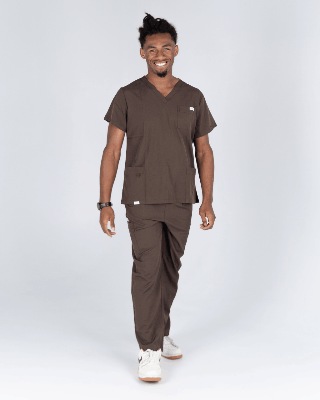 MENS EVERYDAY SCRUB SET – CHOCOLATE