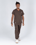 MENS EVERYDAY SCRUB SET – CHOCOLATE
